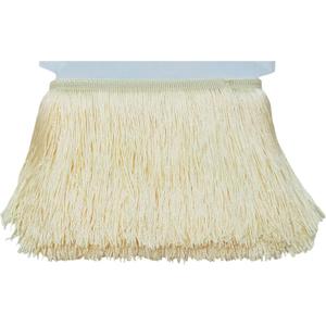 Lauthen.S 10 Yards of 6" Chainette Fringe Trim Tassel Sewing Trim for DIY Craft Latin Dress Lamp Shade Decoration Beige