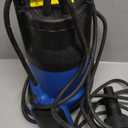 1HP Submersible Water Pump - 3700 GPH Portable Water Pump with Automatic Float Switch for Removing Muddy Dirty/Clean Water from Swimming Pool, Pond, Garden, Hot Tub