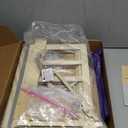 Enhanced Wood-Framed Cat Scratching Post: Large Sisal Cat Scratcher, Integrated Scratch Post Pad Condo Tunnel House. All-in-One Space Saver for Multi-Cat & Budget-Friendly Homes (32in)