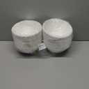 40oz Large Paper Bowls Disposable, 100 Pack Heavy Duty, Compostable White Sugarcane Bowls For Cereal, Salads, Hot & Cold Food