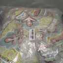 NEWLAKE Cotton Bedspread Quilt Sets-Reversible Patchwork Coverlet Set, European Paisley Blossom Pattern, King Size