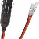 Car replacement 12V / 24V cigarette lighter plug with lead and wiring single head terminal Cigarette lighter DIY Power Cord 