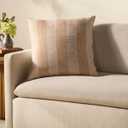 Loloi Chris Loves Julia Auggie Collection PCJ0021 Orange/White 22'' x 22'' Cover Only Pillow