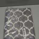 Smiry Rectangle Table Cloth, Waterproof Vinyl Tablecloths with Flannel Backing for Rectangle Tables, Wipeable Spillproof Plastic Tablecloth for Dining, Camping, Indoor and Outdoor (54"x78", Grey)