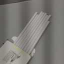 Yecaye Cord Hider, 113in One-Cord Cable Concealer, Cord Covers for Wires on Wall, Easy Install Cable Management Kit for 2 Small Wires, Cables Raceway Home Office, W0.59in H0.4in, White