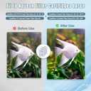 12 Pack Large Filter Cartridges Compatible with Aqueon QuietFlow Power Filter Size 20,30,50,75 & E Internal Power Filter Size 40 & Canister Filter Size 200/300/400 & Zilla Large Filter