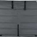 Magnetic Insulated Crew Window Cover for 2014-2025 Ram Promaster Van with NO Plastic Trim, Blackout Stealth Camping Window Sun Shade- Dark Gray