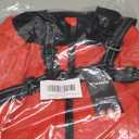 Dog Winter Coat with Hurns Built in, Dog Winter Jacket for Small, Medium, and Large Dogs, Water-Resistant?Windproof - Red - L