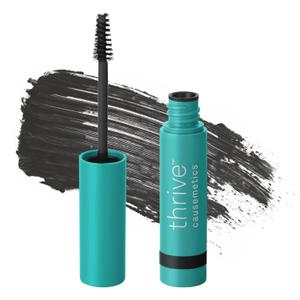 Thrive Causemetics Instant Brow Fix Semi-Permanent Eyebrow Gel, Waterproof Tinted Eye Brow Gel with Vitamin B5, Smudge-Proof, Vegan & Cruelty Free, Tova (Soft Black) Nan (Charcoal)