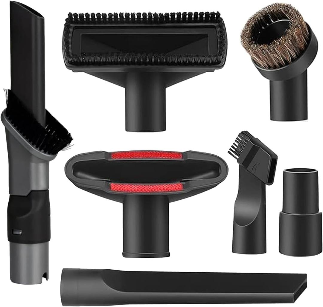 Alrens 7Pcs Vacuum Attachments for Shark Rotator NV752 NV751 NV650 NV680 NV800 and Rocket HV300 HV320 Vacuum Cleaner, 2 in 1 Crevice Tool & Vacuum Brush Attachment & Accessories, Length 10.8inch/27.5cm