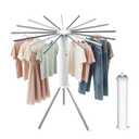 Tripod Foldable Clothes Rack,Garment Rack Portable with Collapsible Design