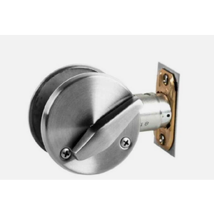 Falcon Grade 2 Double Turn Deadbolt from the D200 Collection D251626 Satin Chrom