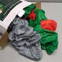 7FT Christmas Inflatable Santa Decorations, Santa on Treadmill with Dumbbells, Funny Fitness Santa Outdoor Blow Up Yard Decoration with Built-in LED Lights for Holiday Garden, Lawn, Patio