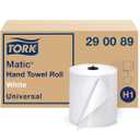 Tork Matic Paper Hand Towel Roll White H1, Universal, 100% Recycled Fiber, 6 Rolls x 700 ft, 290089