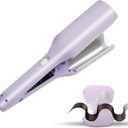 Deep Beach Waver Curling Iron Hair Crimper, Ionic Deep Waver Hair Curler Tool, Beach Waver Curling Wand, Hair Curler and Hot Tools Curling Iron with Ceramic for Short Hair Women