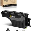 YHTAUTO Passenger Side Truck Bed Storage Tool Box Lockable Fits 2019-2025 Chevrolet Silverado GMC Sierra 1500, W/O Multi-Pro Tailgate or CarbonPro Bed, Swing Waterproof Wheel Well ToolBox