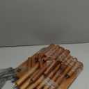 VASAGLE Coat Rack, Free Standing Coat Stand, Hall Coat Tree with 8 Hooks and Storage Shelf, 69.2 Inch Tall, for Coats, Hats, Bags, for Entryway, Hallway, Bedroom, Caramel Brown URCR033K01