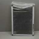 VEVOR Adjustable Window Screen, 15" H x 21" - 40" W, 2 Packs Expandable Windows Screens with Aluminum Frame and Durable Mesh, Horizontal or Convert to Vertical Adjustable Installation, for Home House