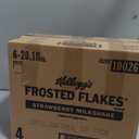 Kellogg's Frosted Flakes Strawberry Milkshake Cereal 7.54Lb 6 Count, BBD 06/11/2026