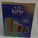 Mr. Coffee 4-in-1 Single-Serve Latte, Iced, and Hot Coffee Maker with Milk Frother and Tumbler Black