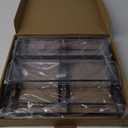 Chip Stand,Chip Rack Display Stand,Chip Stand Display for Party 3-Row 45 Clips Snack Display,Snack Retail Display Rack (Black)