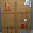 Suidia Bathroom Mirror, 20"x 30" Wall Mirror, Frameless Bathroom Mirror with Beveled Edge for Bedroom, Living Room, Entryway, Hallway, Oval Shape (Nature)