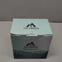 17pcs Camping Cookware Kit, 0.45Gal Pot, 7inches Pan,0.30Gal Kettle Set with 2 Set Stainless Steel Cups Plates Forks Knives Spoons for Hiking