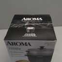 Aroma Housewares ARC-363-1NGB 3 Uncooked/6 Cups Cooked Rice Cooker, Steamer, Multicooker, 2-6 cups, Black