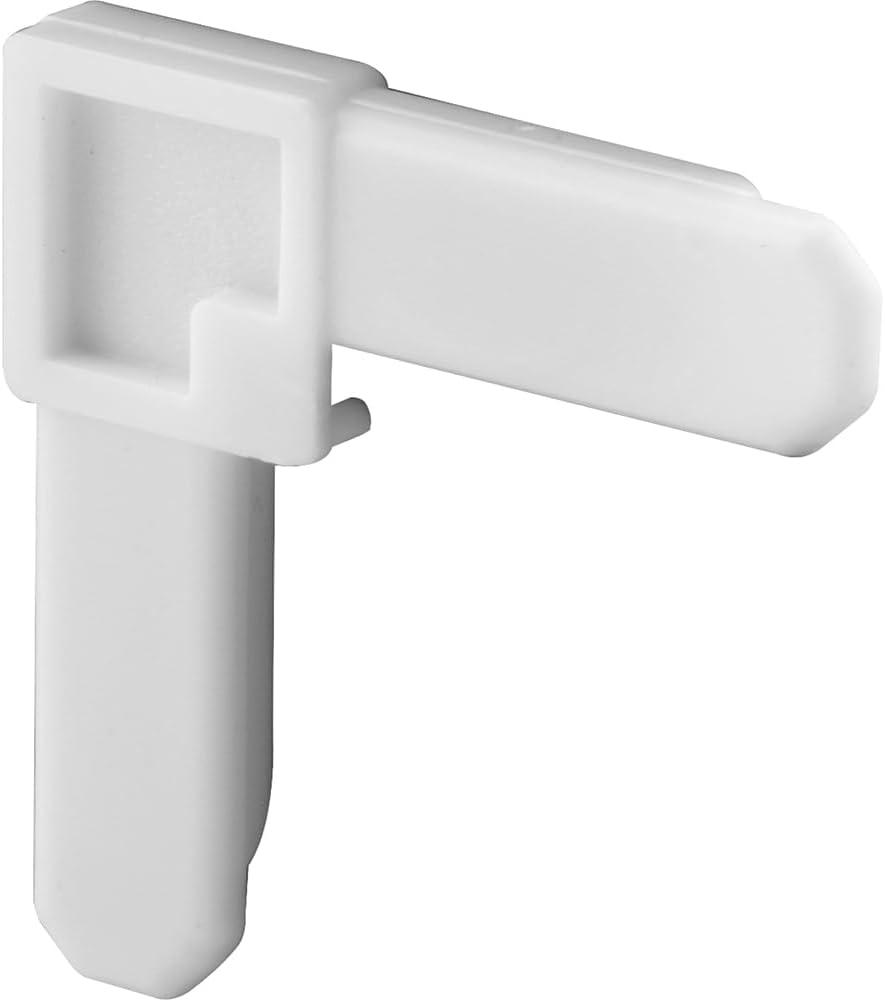 Prime-Line MP7723-50 Screen Frame Corner, 3/8 In. x 3/4 In., White Plastic (50 Pack)
