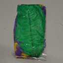 18 Pcs Mardi Gras Feathers for Crafts 10-12 Inches Natural Green Gold Purple Feathers Bulk for DIY Craft Carnival Costume Mardi Gras Party Decorations(Pure Gold, Purple, Green)