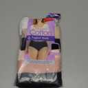 Hanes womens High-waisted Brief Panties, 6-pack, Moisture-wicking Cotton Brief Underwear (Colors May Vary) (9, Body Tones)