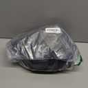 QingSong Full Face Snorkel Mask, Snorkeling Gear with Camera Mount, Foldable 180 Degree Panoramic View Anti-Fog Anti-Leak, Snorkeling Set for Kids Adults (Pink Gray)