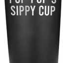Yanashop88 Pop-Pop's Sippy Cup Travel Mug Tumbler - Pop-Pop Tumbler - Funny Father's Day Birthday Christmas Gifts For Pop-Pop - New Pop-Pop Tumbler - Gifts From Son Daughter
