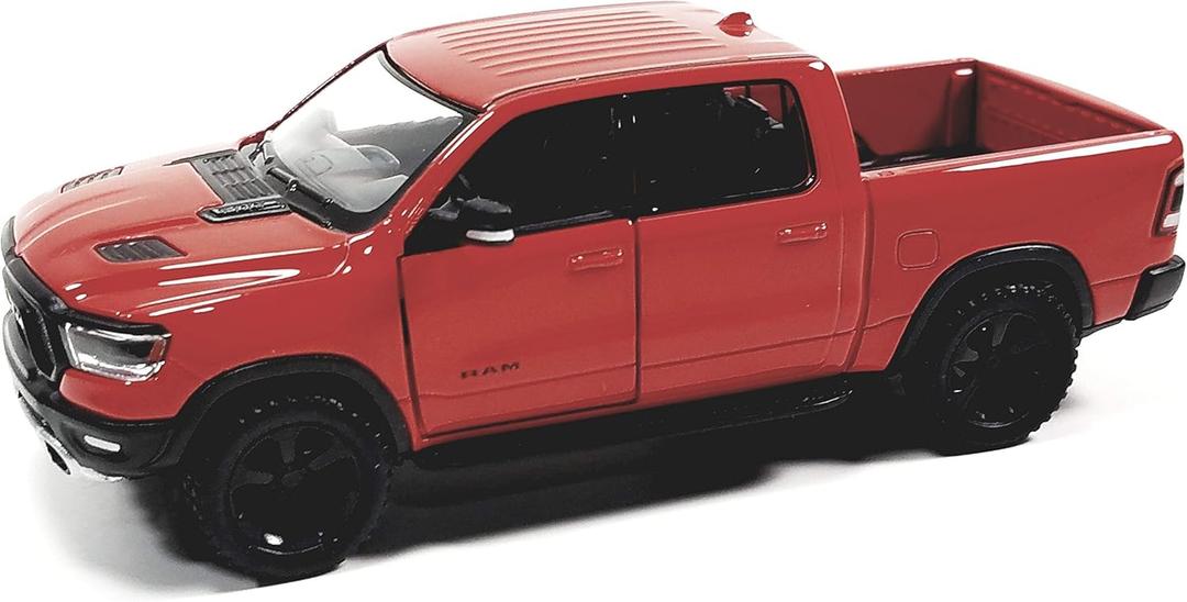 KiNSMART - 2019 Dodge Ram 1500 Pickup 1:46 O Scale 5" Die Cast Metal Model Toy Truck Red