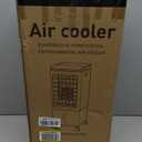 FLYMOON Portable Air Conditioner with 3.7 Gal Water Tank, 12H Timer, 1500~3000CFM, Evaporative Air Cooler with Remote Control,Swamp Cooler Air Conditioner for Bedroom, Kitchen, Basement, Garage, Patio