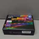 50Ft Permanent Outdoor Ground Lights Smart Color Changing, Pathway Christmas Lights Waterproof, Walkway Lighting for Outside Garden Back Yard Driveway Patio Sidewalk Landscape Path Decorations