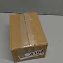 Hipiwe Vintage Glass Keepsake Box, Rectangle Jewelry Display Organize Vanity Lidded Box Home Decor Accent Decorative Box for Storage Trinket Rings Bracelet