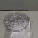 Rotating Makeup Organizer, DIY 8 Adjustable Layers Spinning Skincare Organizer, Cosmetic Display Case with Brush Holder Perfume Tray, Multi-Function Storage Carousel for Vanity Bathroom Countertop (Clear)