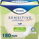 Tena Sensitive Care Female Incontinent Pad Regular Length 9" L 54358, 180 Ct (30 Count )