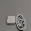 iPad Charger,Fast Charge iPhone,10FT i-Pad Charging Cord, 12W i Pad Charger Fast Charging Block Foldable Portable Travel Plug with Extra Long Lightning Cable Cord Compatible with iPad/iPhone/Airpod