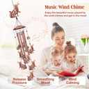 Cat Wind Chimes for Outside,Cat Gifts for Women Men/Memorial Gift/Birthday Gifts/Metal windchimes Outdoors/Indoors,Garden Decor,Patio,Home,Porch,Yard Decorations