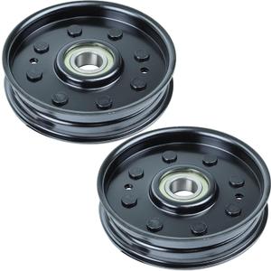 2 Pack AM37249 Pulley Replaces John Deere AM37249 Idler Pulley John Deere AM37249 for John Deere GT235 GT275 GTX38 LX176 S2554 X300 Tractor