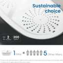 [Original] Waterdrop PF-01A Water Filter Replacement for Waterdrop Pitcher and Dispenser Filtration System, NSF Certified, Reduces Lead, PFAS, PFOA/PFOS, Last Up to 200 Gallons, 4 Pack