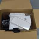 Hot & Iced Coffee Maker with Bold Setting, Single Serve Coffee Maker for K Cup and Grounds, 6-14 Oz Brew Sizes, 50 Oz Removable Water Tank, One Cup Coffee Machine with Reusable Filter, White (Ivory)