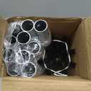 12FT Light Bulb Changer for High Ceilings, Light Bulb Changer with Baskets and Suction Cup, Light Bulb Removal Tool with Pole