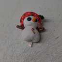 Ty Beanie Boo BRRRNIE The Christmas Snowman - 6"