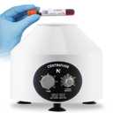 NEWTRY Electric Centrifuge Machine Desktop Lab Benchtop Centrifuges with Timer & Speed Control 4000rpm Capacity 20ml6 800D 110V US Plug, 60HZ