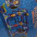 VATOS Double-Tier Watermill Summer Toy, 120 PCS DIY Water Table Toys for Kids, Girls, Boys 4-6 Years, Outdoor Water Toys Backyard, Beach, Balcony, Garden Fun Water Playset for Kids Pets