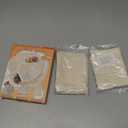 20 Pcs Muslin Bags with Drawstring, Reusable Tea Bags, Spice Bags for Cooking Soup/Herb/Loose Leaf Tea, Natural Cotton Small Cheese Cloth Bag for Straining, Sachet Bags Empty, 4 X 3 Inches