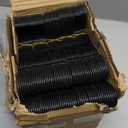 100 Pack Black Baby Hangers 11.42 Inch & 12.91 Inch Each 50 Pack - Kids Non-Slip Clothes Hangers for Infant & Child, Durable Plastic Children's Hangers for Closet, Pants, Coats, Skirts (11.42 " x 6.3" and 12.91" x 6.89")